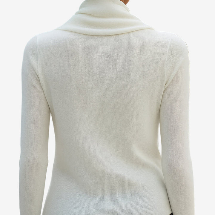 Patricia™ Draped Neck Sweater
