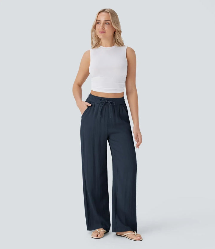 Sarah – Effortless Wide Leg Pants