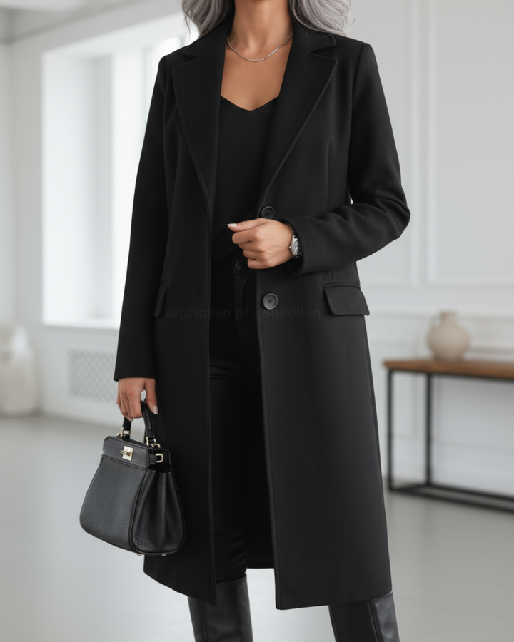Judith | Sophisticated Long Wool Coat