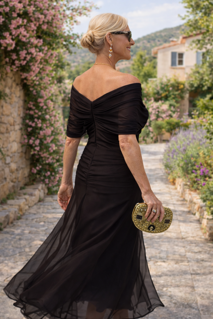 Michelle | Elegant V-Neck Maxi Party Dress