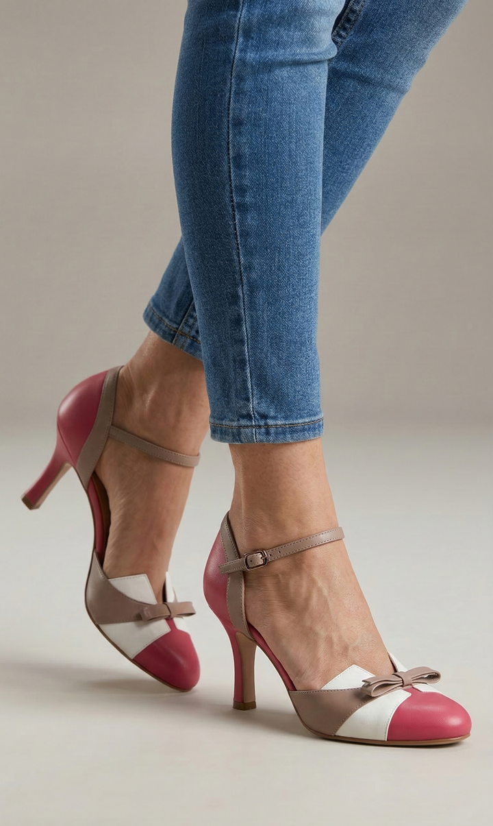 Élise | Comfortable Leather Heels