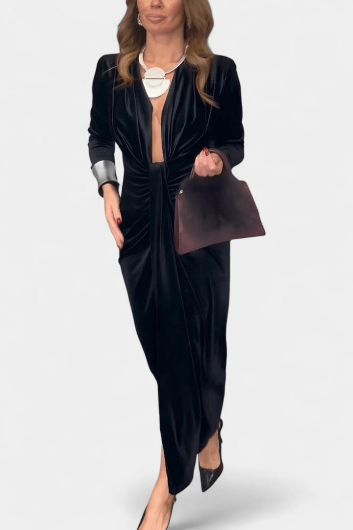 Luna | Velvet Dress