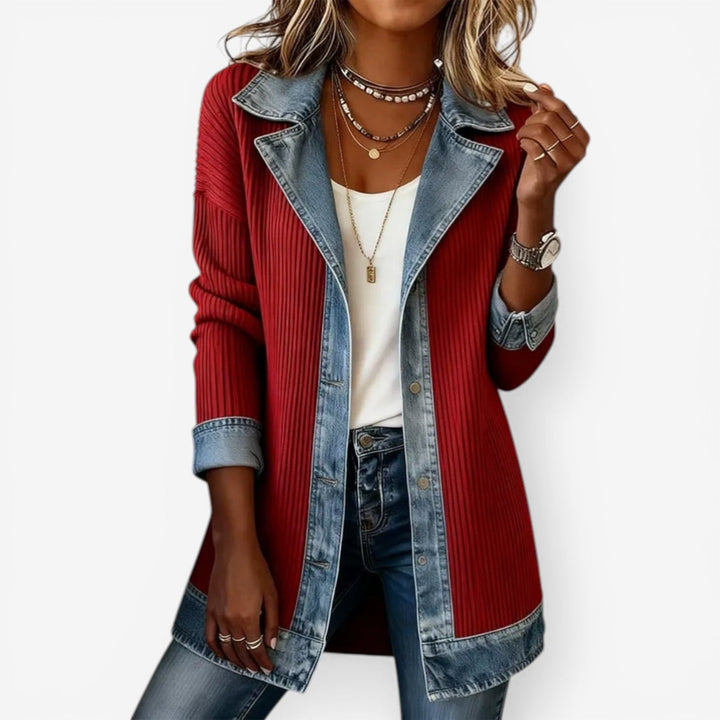 Emiliana™ | Mixed Denim Jacket