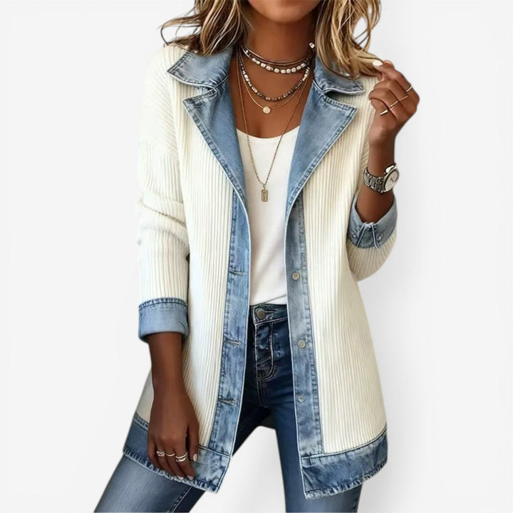 Emiliana™ | Mixed Denim Jacket