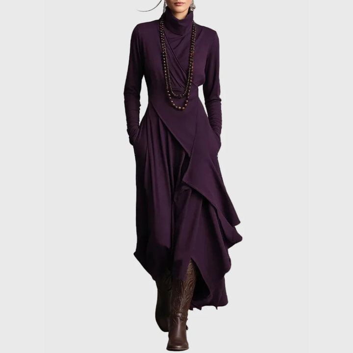 Violet | Maxi Pleated Dress