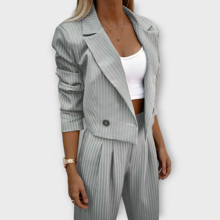 Striped Women's Suit